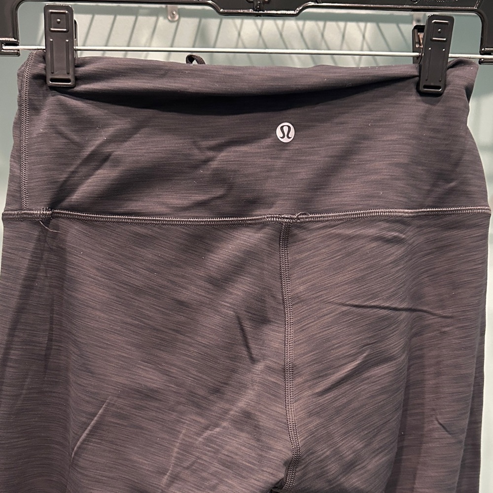 Lululemon wunder train dark heather gray leggings - Picture 5 of 7